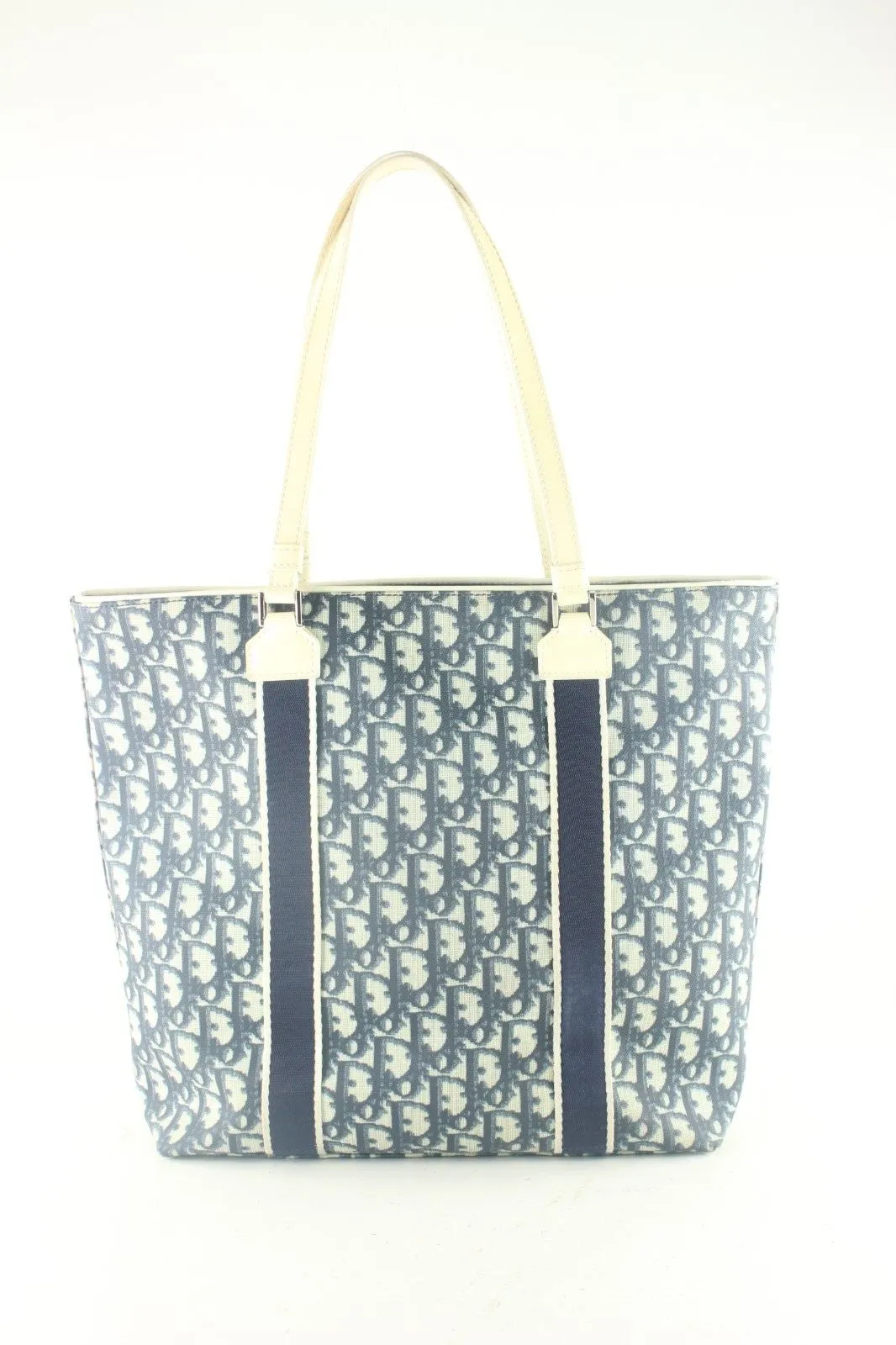 Dior Blue Monogram Trotter No. 1 Shopper Tote 3DD920K