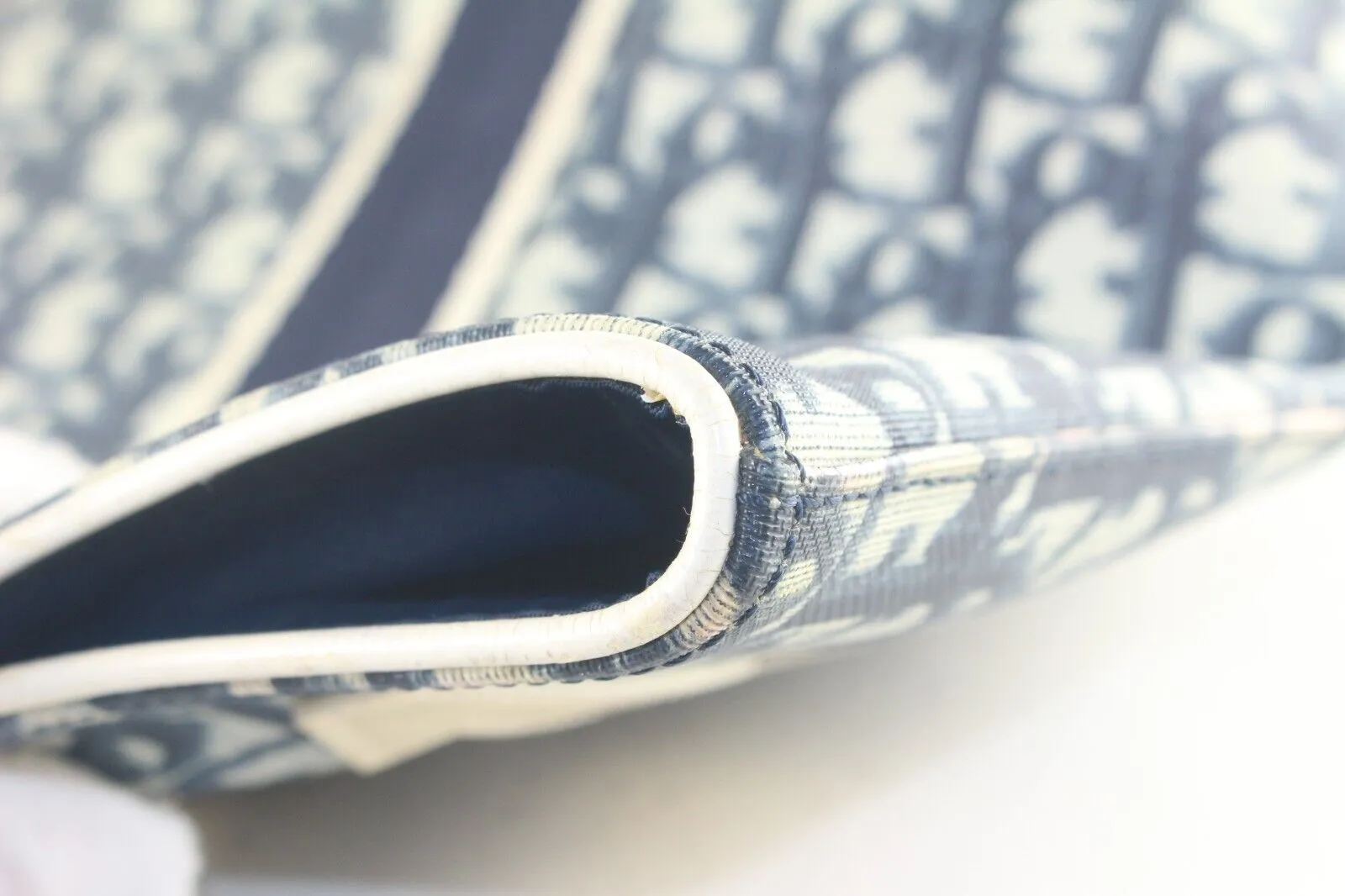 Dior Blue Monogram Trotter No. 1 Shopper Tote 3DD920K