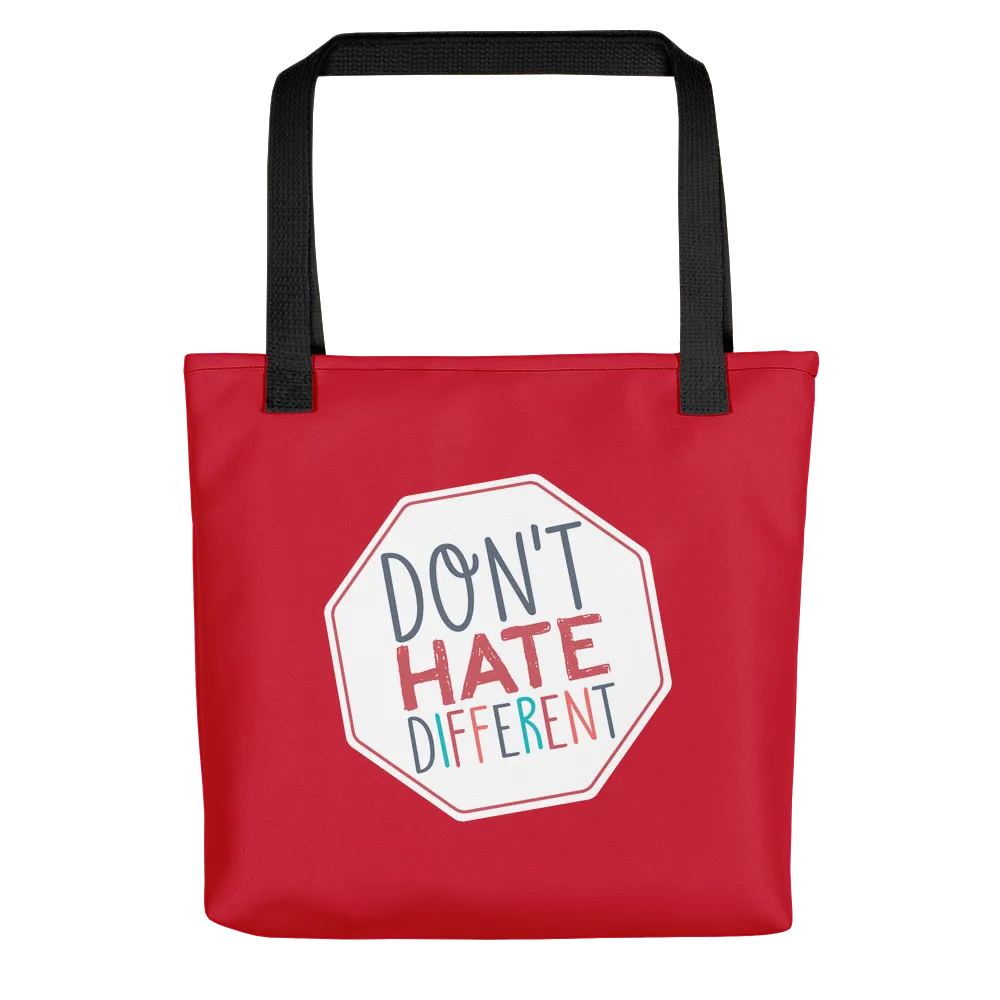 Don't Hate Different (Tote Bag)