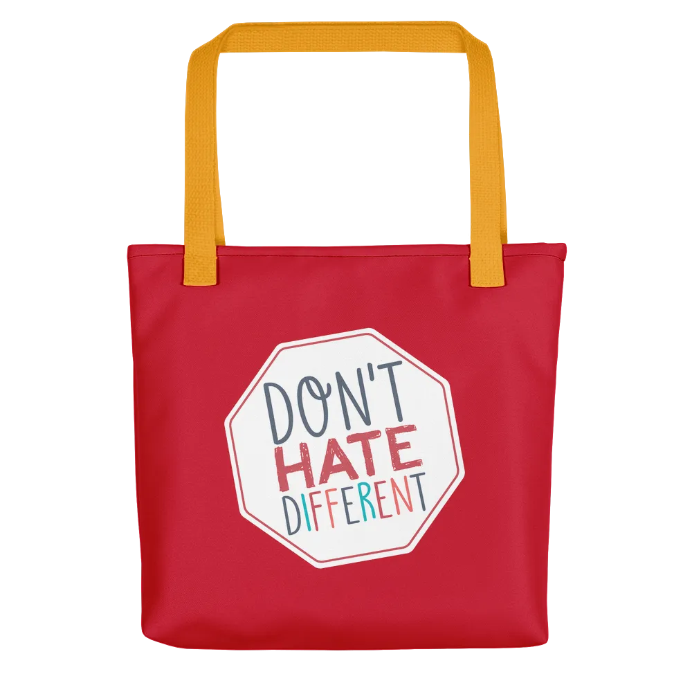 Don't Hate Different (Tote Bag)
