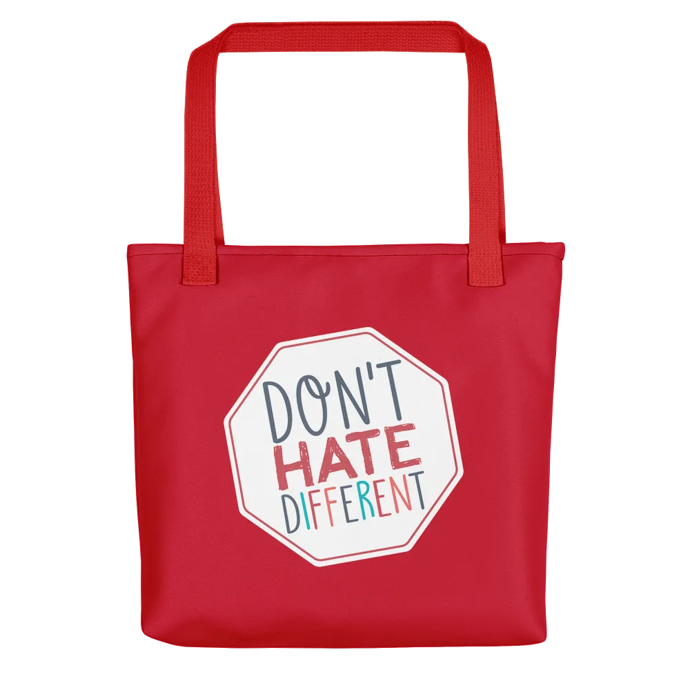 Don't Hate Different (Tote Bag)