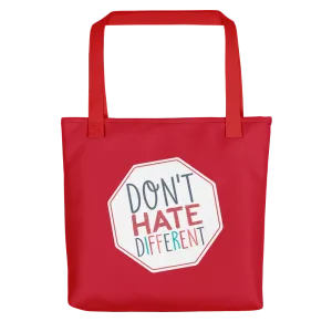 Don't Hate Different (Tote Bag)
