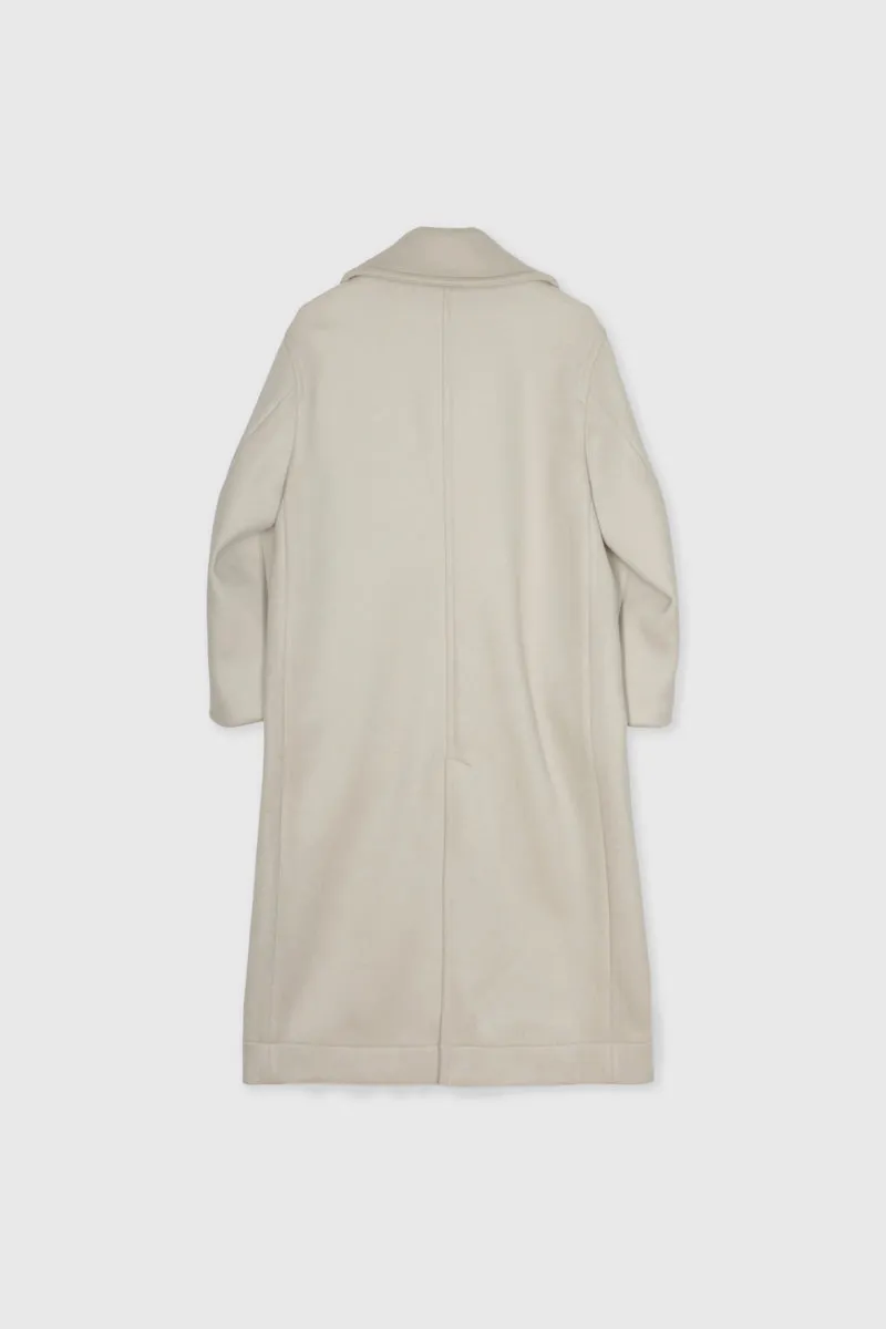 Double Faced Coat in Cloud
