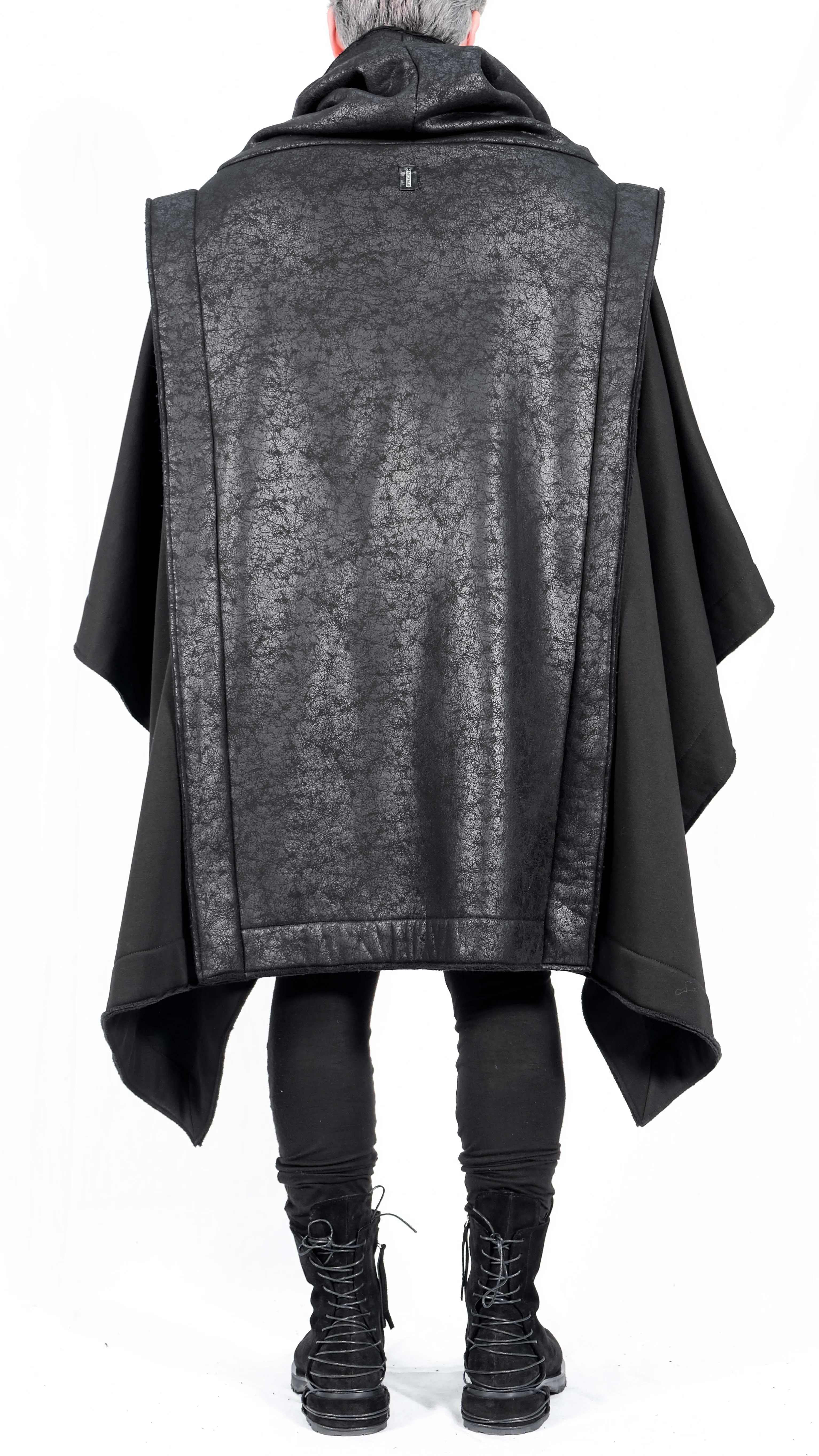 Double Sweatshirt Poncho