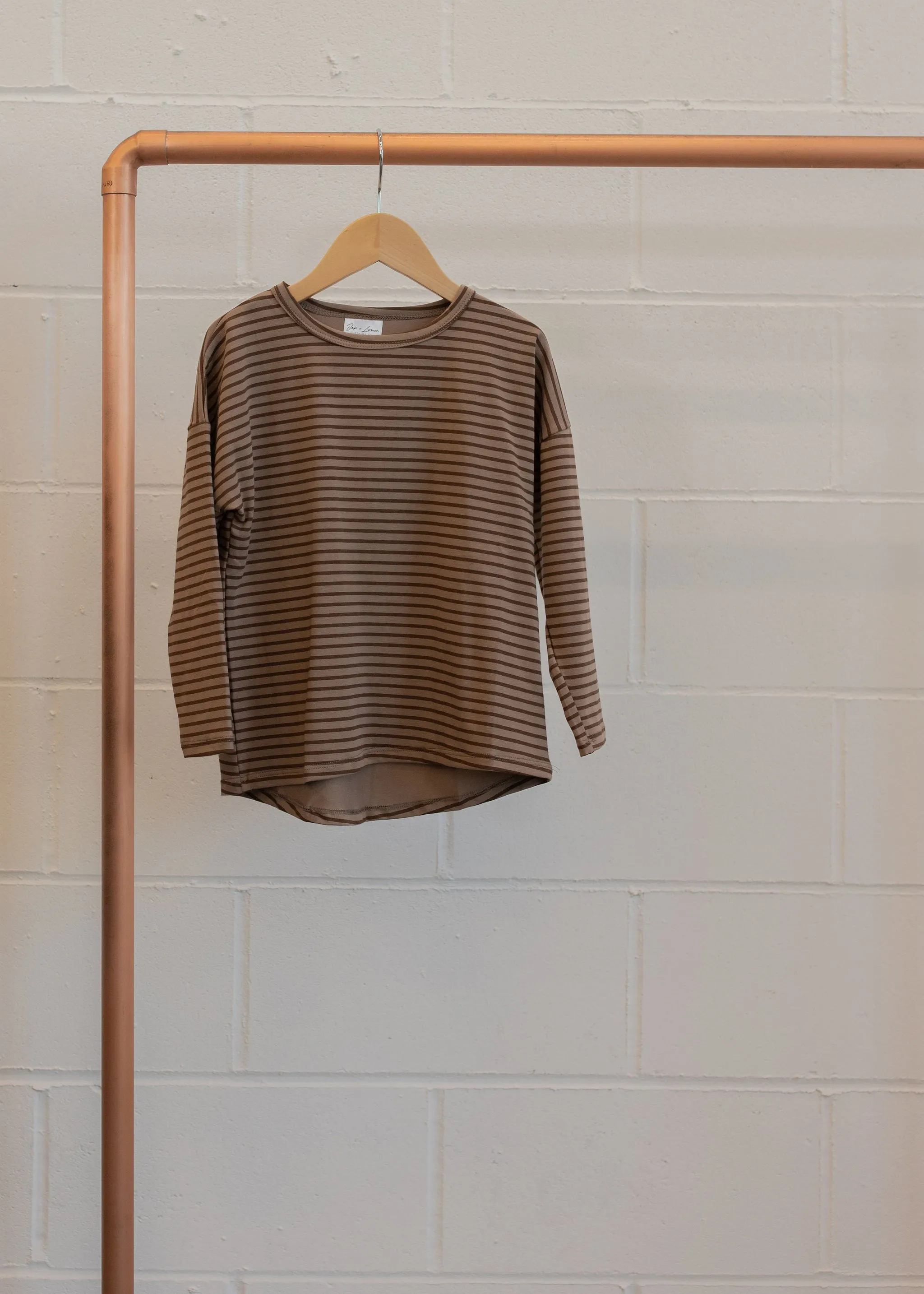 Drop Shoulder Long Sleeve