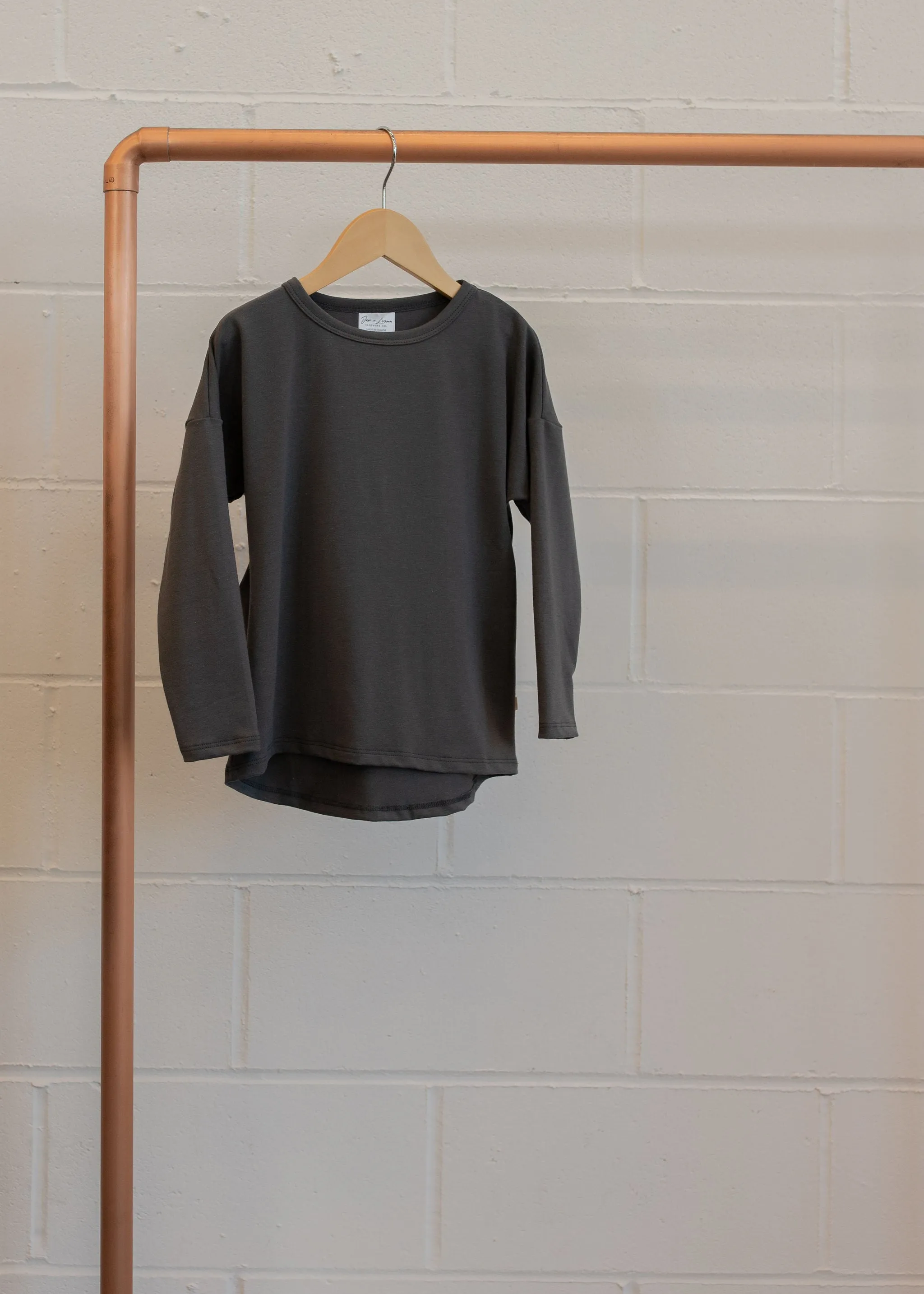 Drop Shoulder Long Sleeve