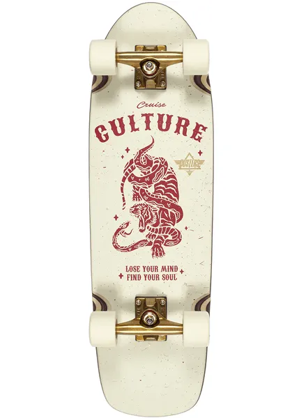 Dusters Culture Cruiser 29.5 - Off-White/Red