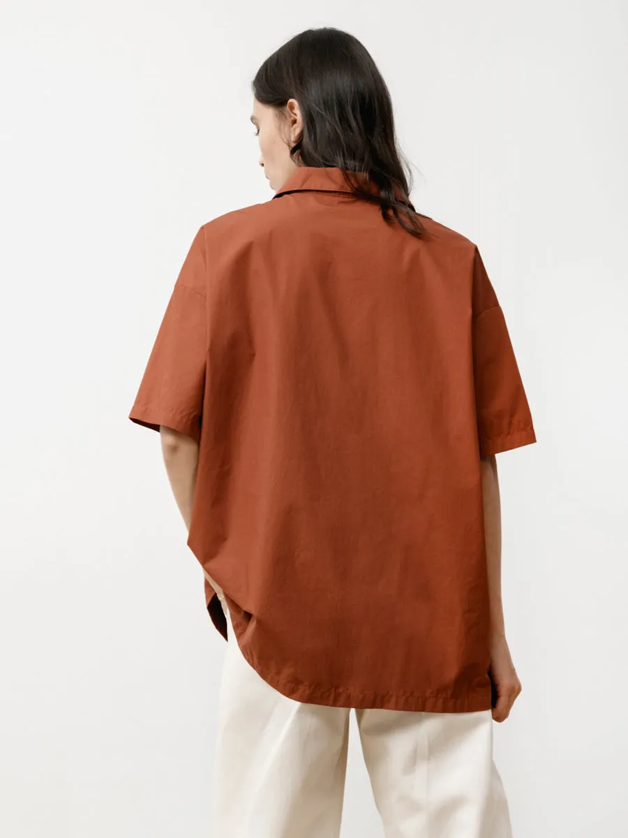 edition shirt - light poplin chestnut