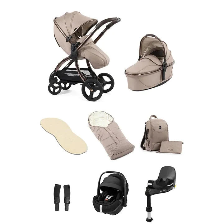 egg3 Special Edition Luxury Bundle with Maxi-Cosi Pebble 360 Pro Car Seat   Base