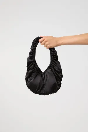 ELEMENTAL RUCHED BAG | BLACK