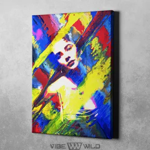 Elizabeth Taylor Canvas Wall Art