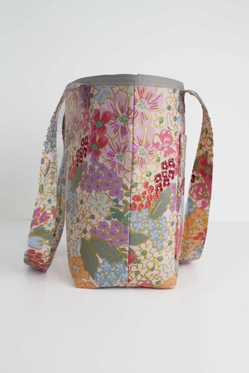 English Rose Canvas Mini Leak-proof Tote Bag