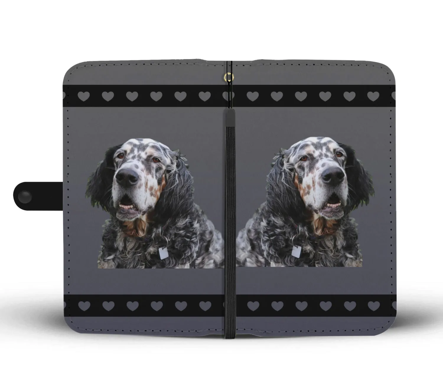 English Setter Phone Case Wallet