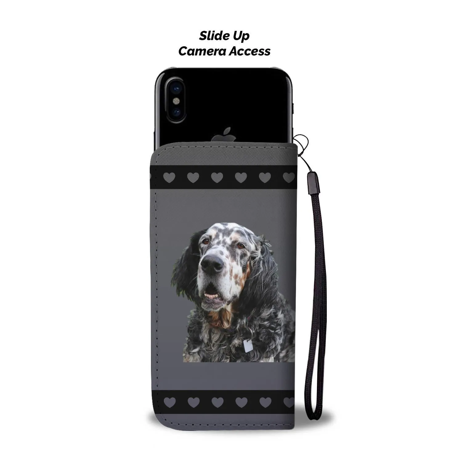 English Setter Phone Case Wallet