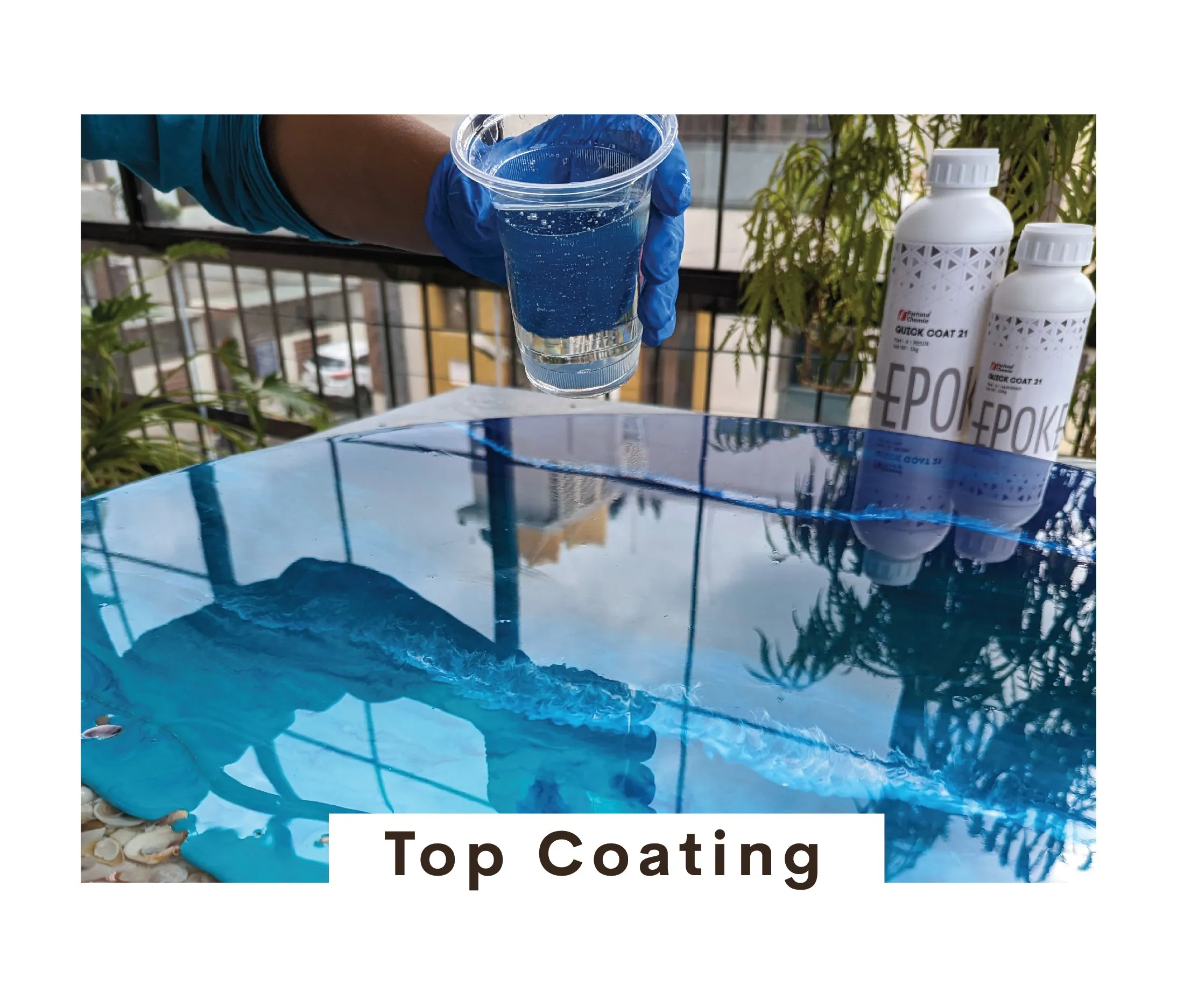 EPOKE Quick Coat Resin 2:1 (1.2Kg)