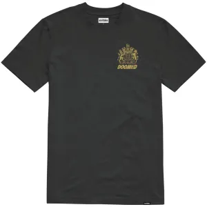 ETNIES DOOMED CREST TEE [BLACK]