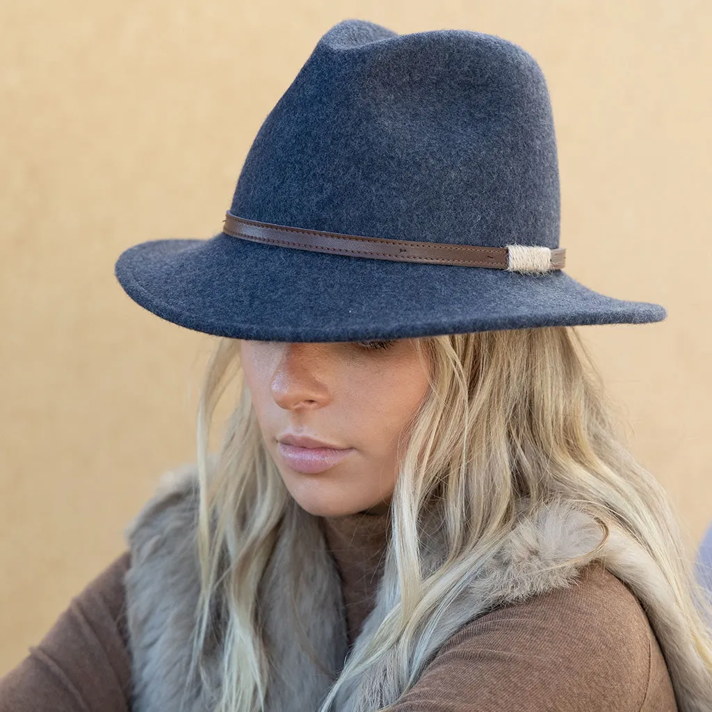 Evoke Patterson Fedora Hat - 4 Colours