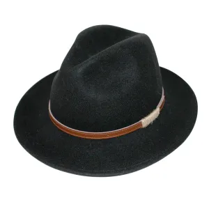 Evoke Patterson Fedora Hat - 4 Colours