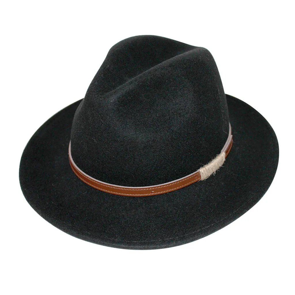 Evoke Patterson Fedora Hat - 4 Colours