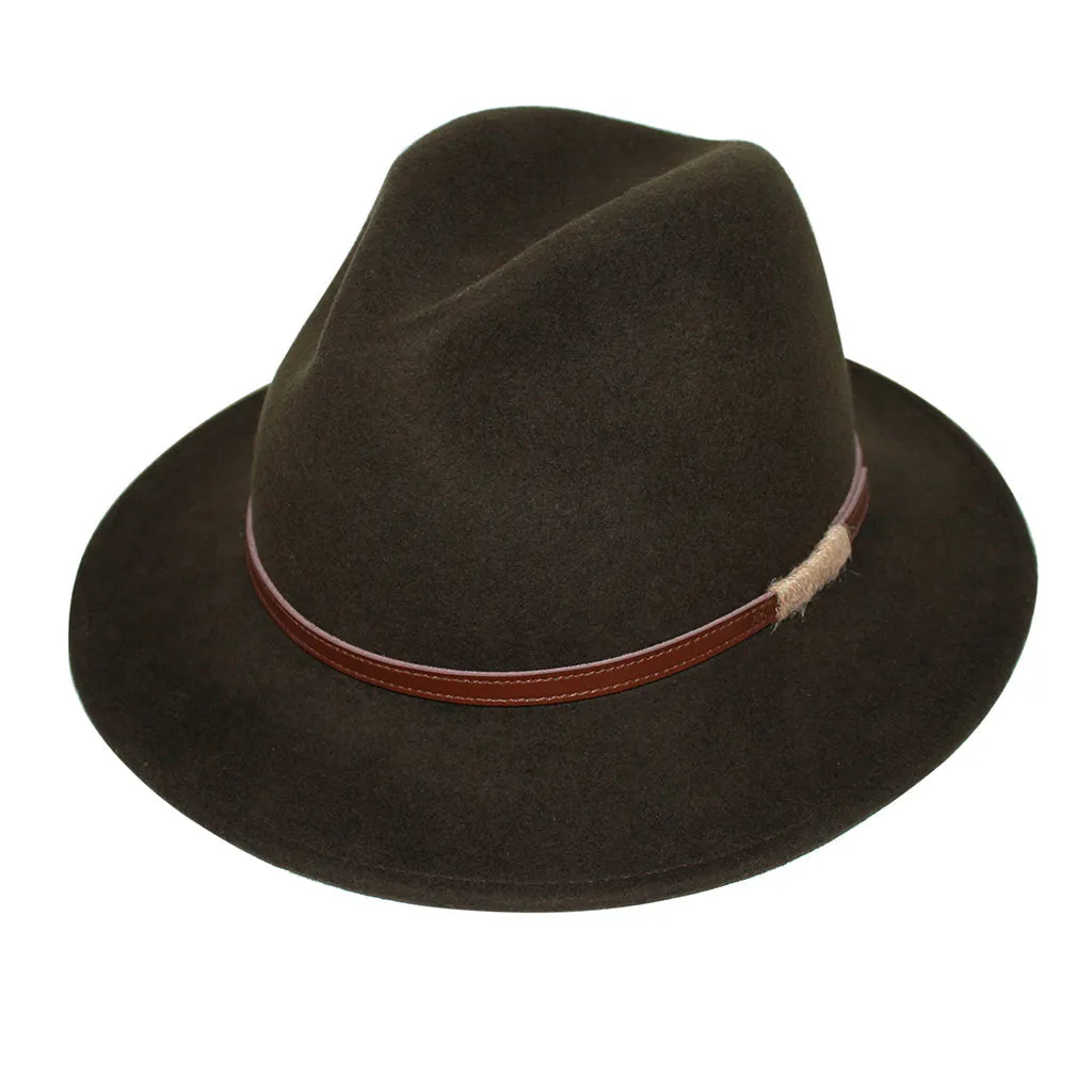 Evoke Patterson Fedora Hat - 4 Colours
