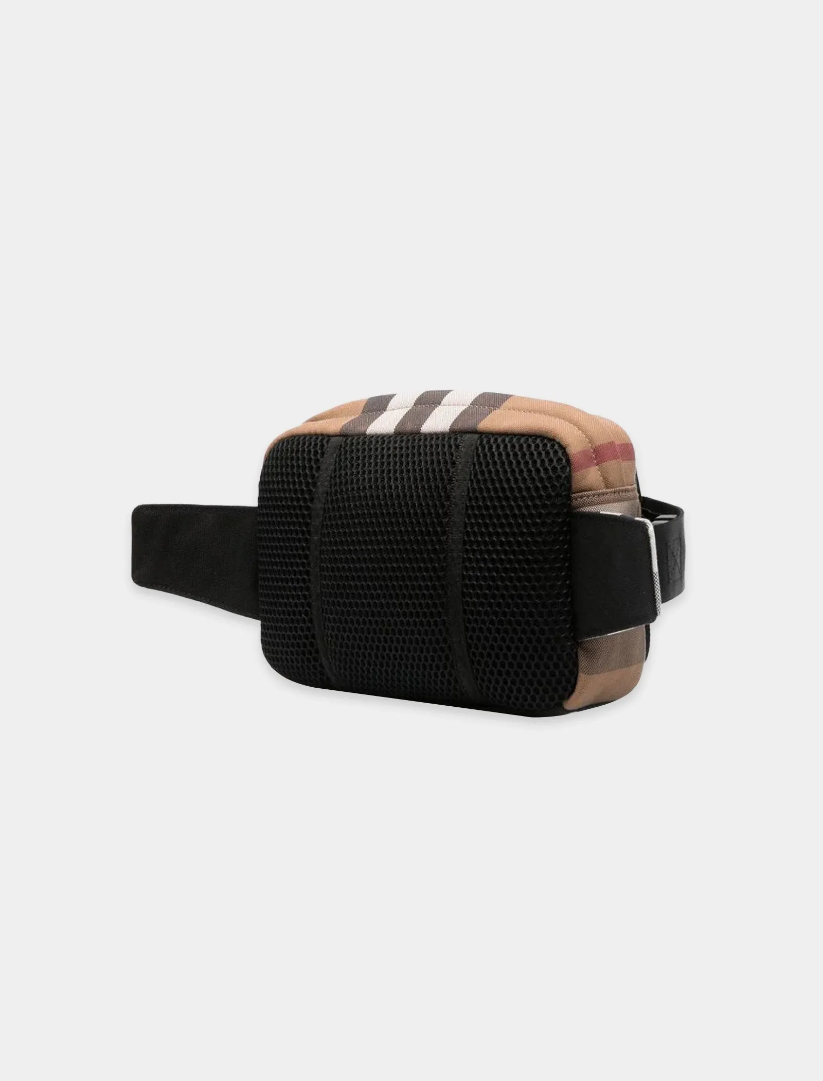 EXAGERRATED CHECK PADDY BUMBAG