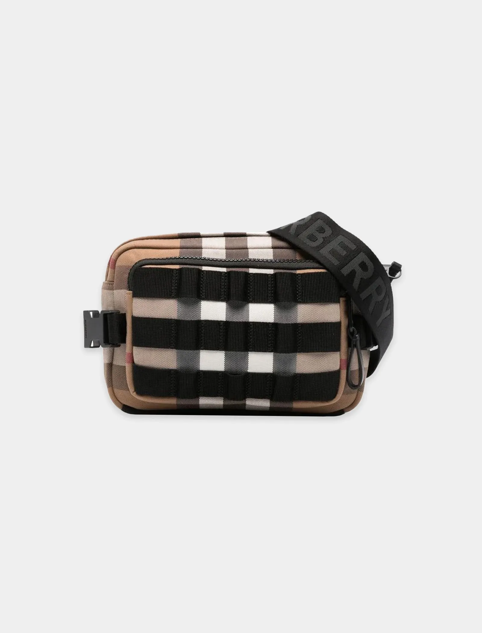 EXAGERRATED CHECK PADDY BUMBAG