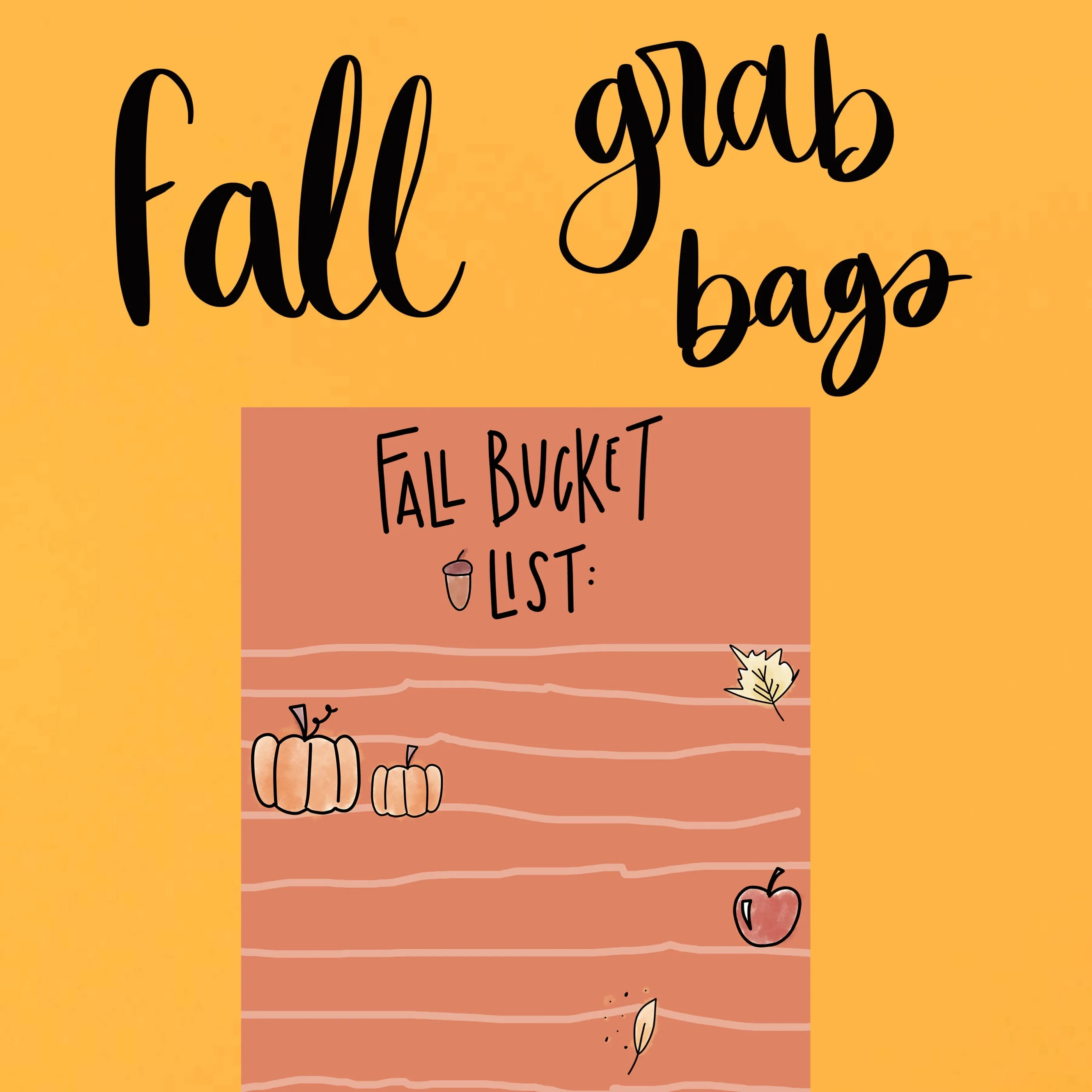 Fall grab bag -