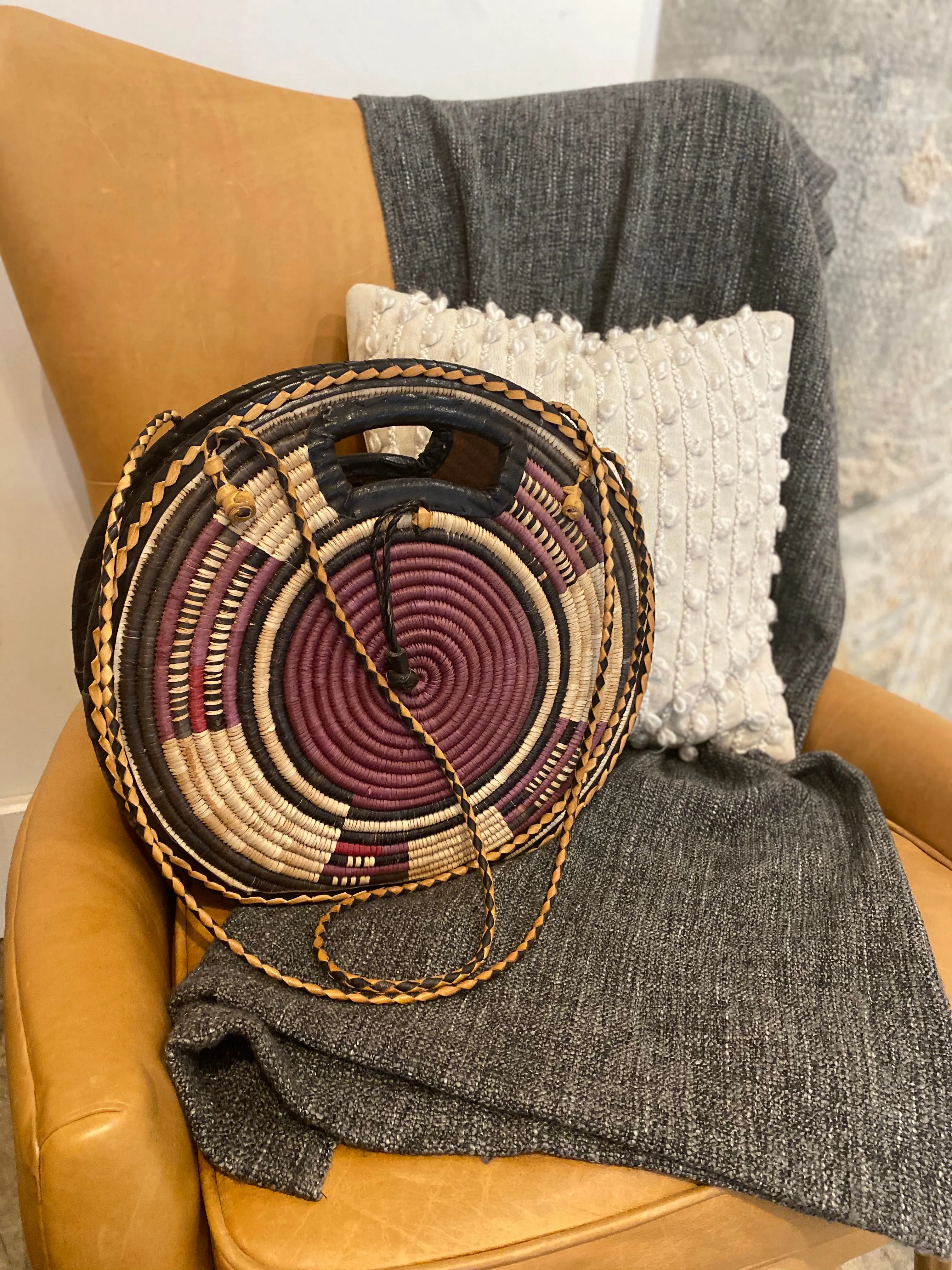 Faso Raffia Bag