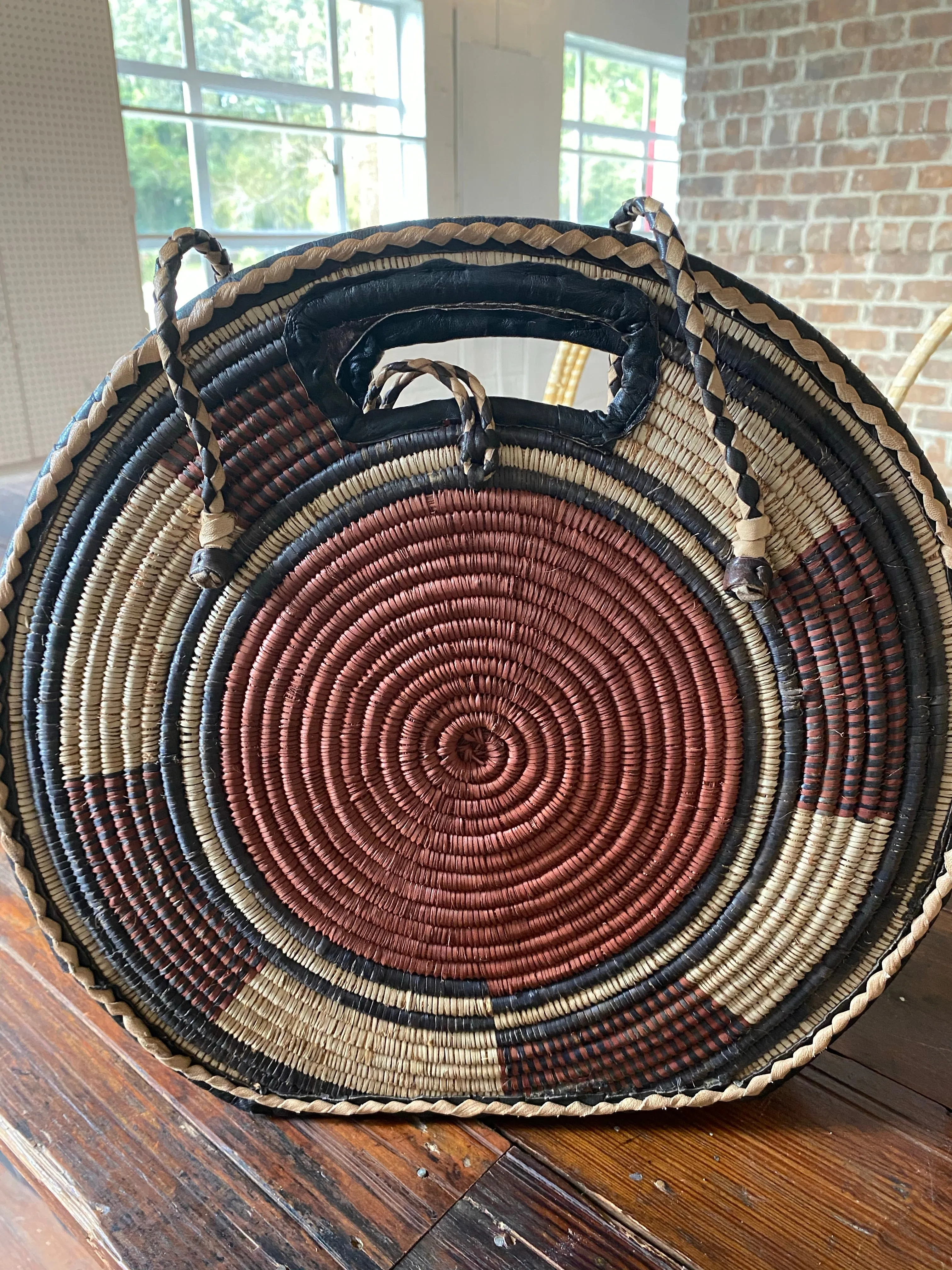 Faso Raffia Bag