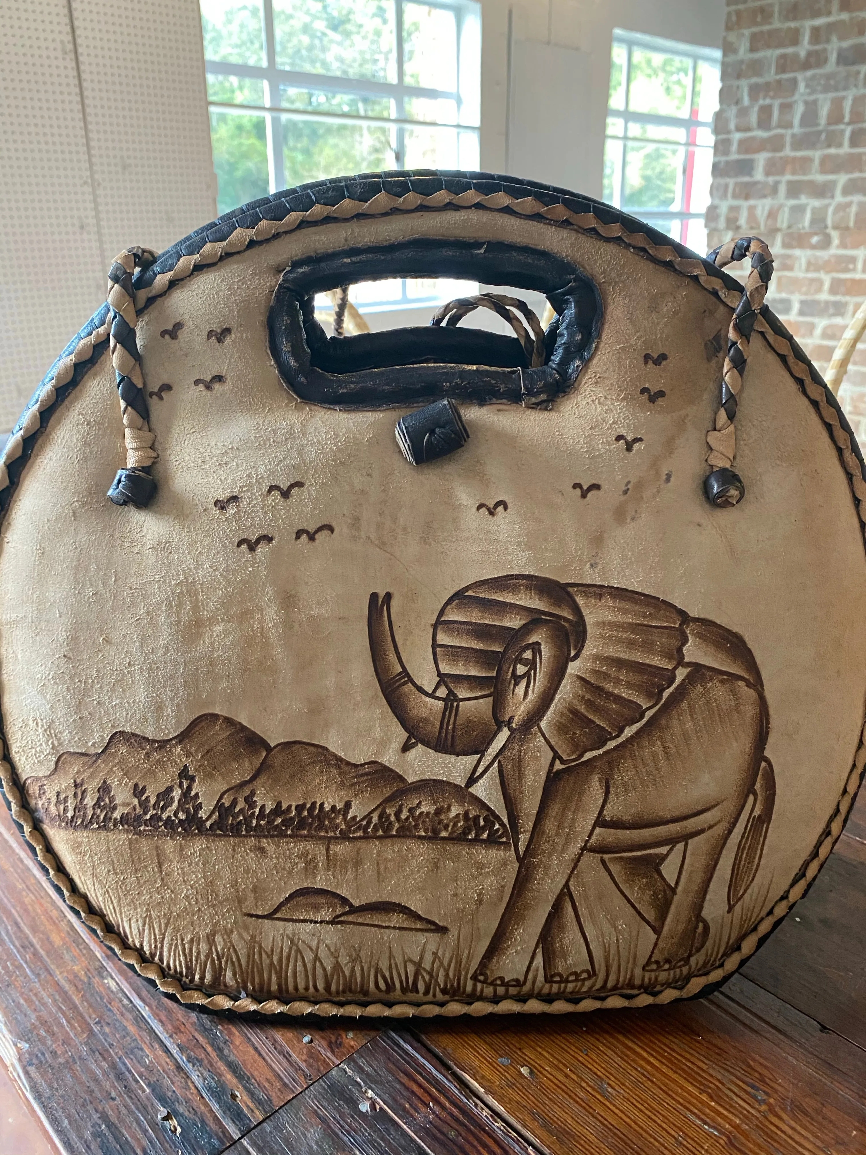 Faso Raffia Bag