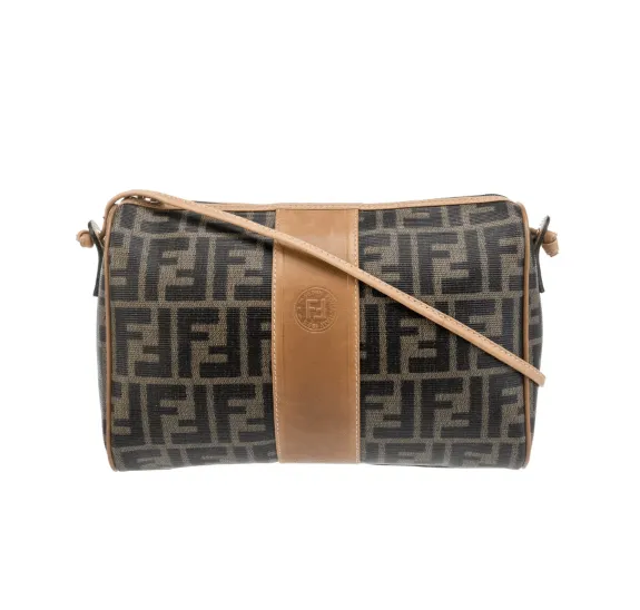Fendi Zucca 1974 Crossbody Bag