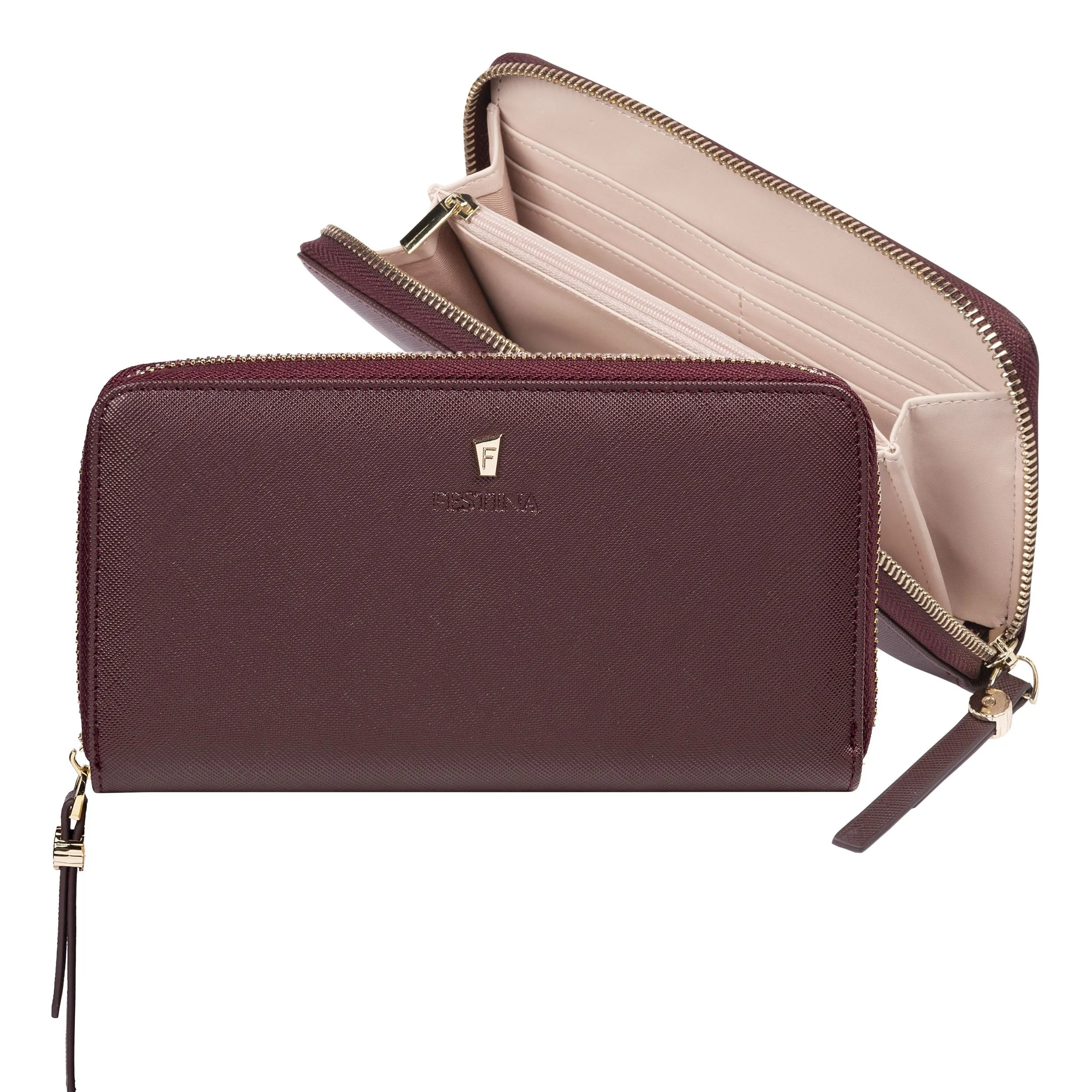 FESTINA FPBL222R-Set Mademoiselle Brown (ballpoint pen & travel purse)