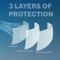 FFP2 Face Mask (10/pack) Ultra thin 3 layer mask