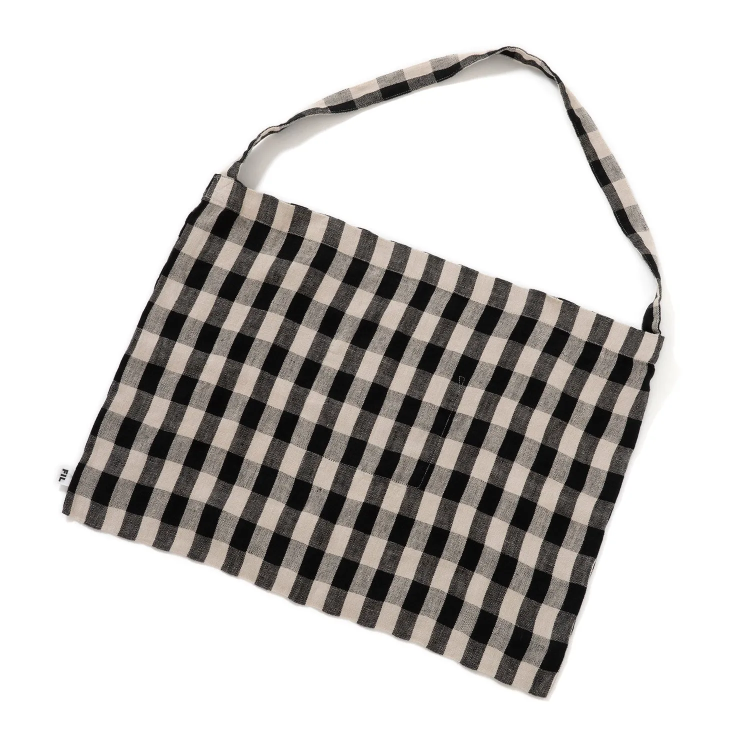 F.I.L | フィル　Linen Print Shoulder Bag
