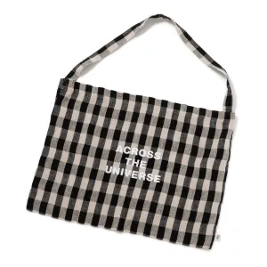 F.I.L | フィル　Linen Print Shoulder Bag