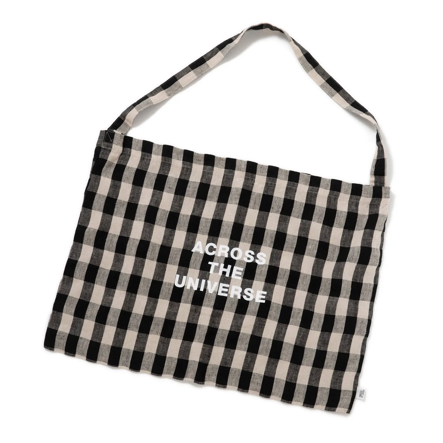 F.I.L | フィル　Linen Print Shoulder Bag