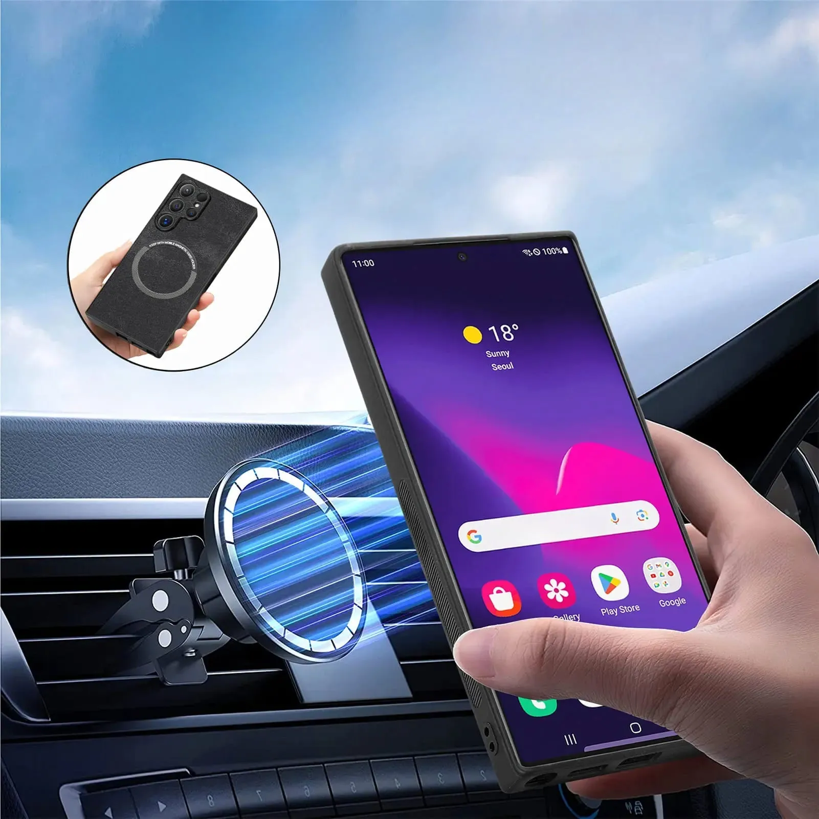 Flip n Go Detachable Samsung Wallet Case