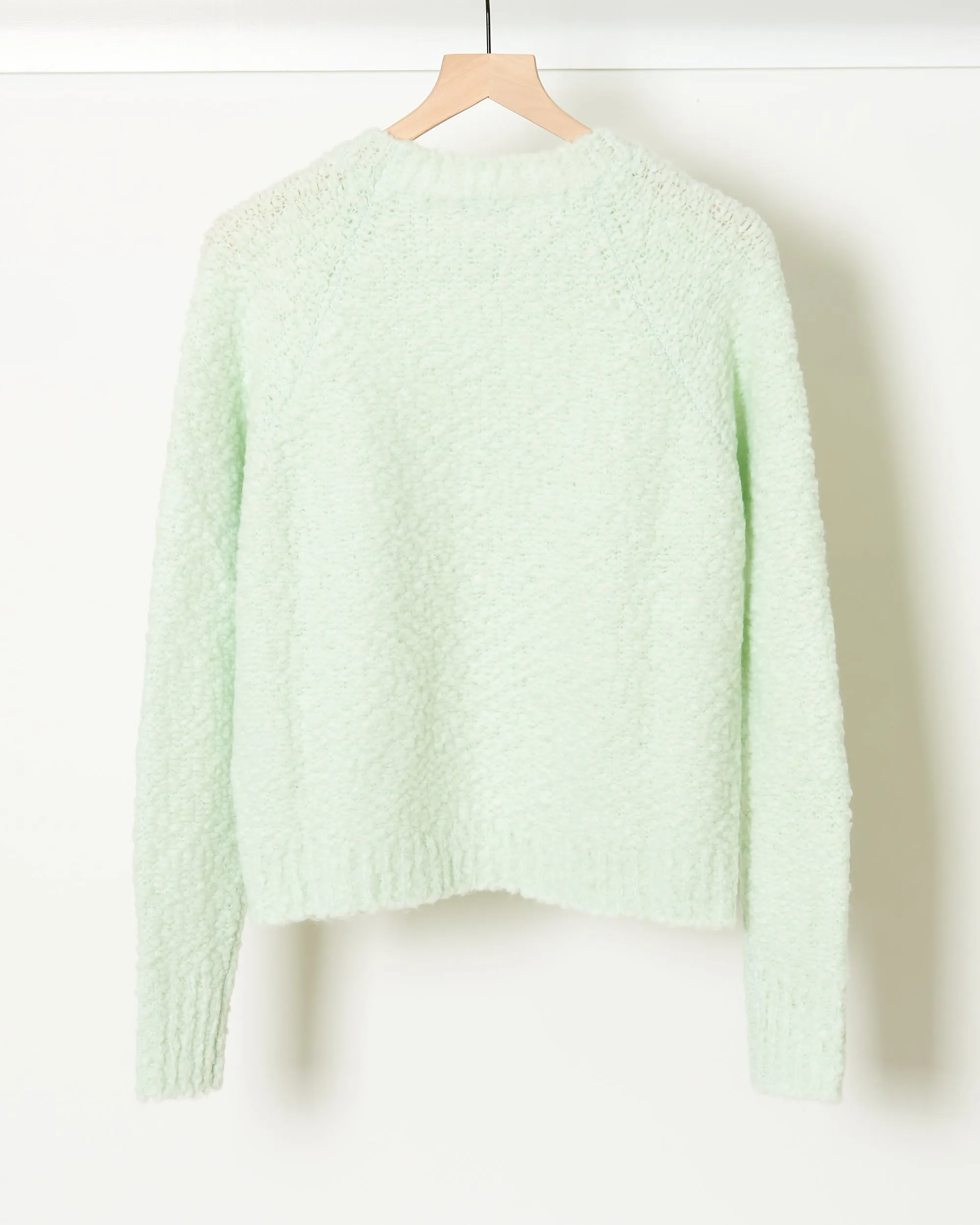 Fluffy Wick-Yarn Pullover