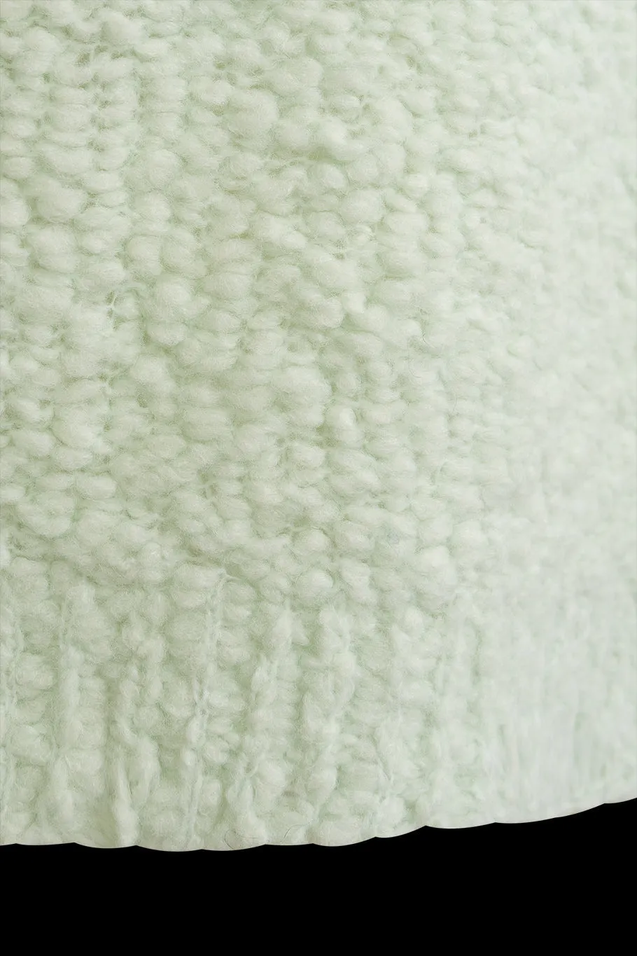 Fluffy Wick-Yarn Pullover