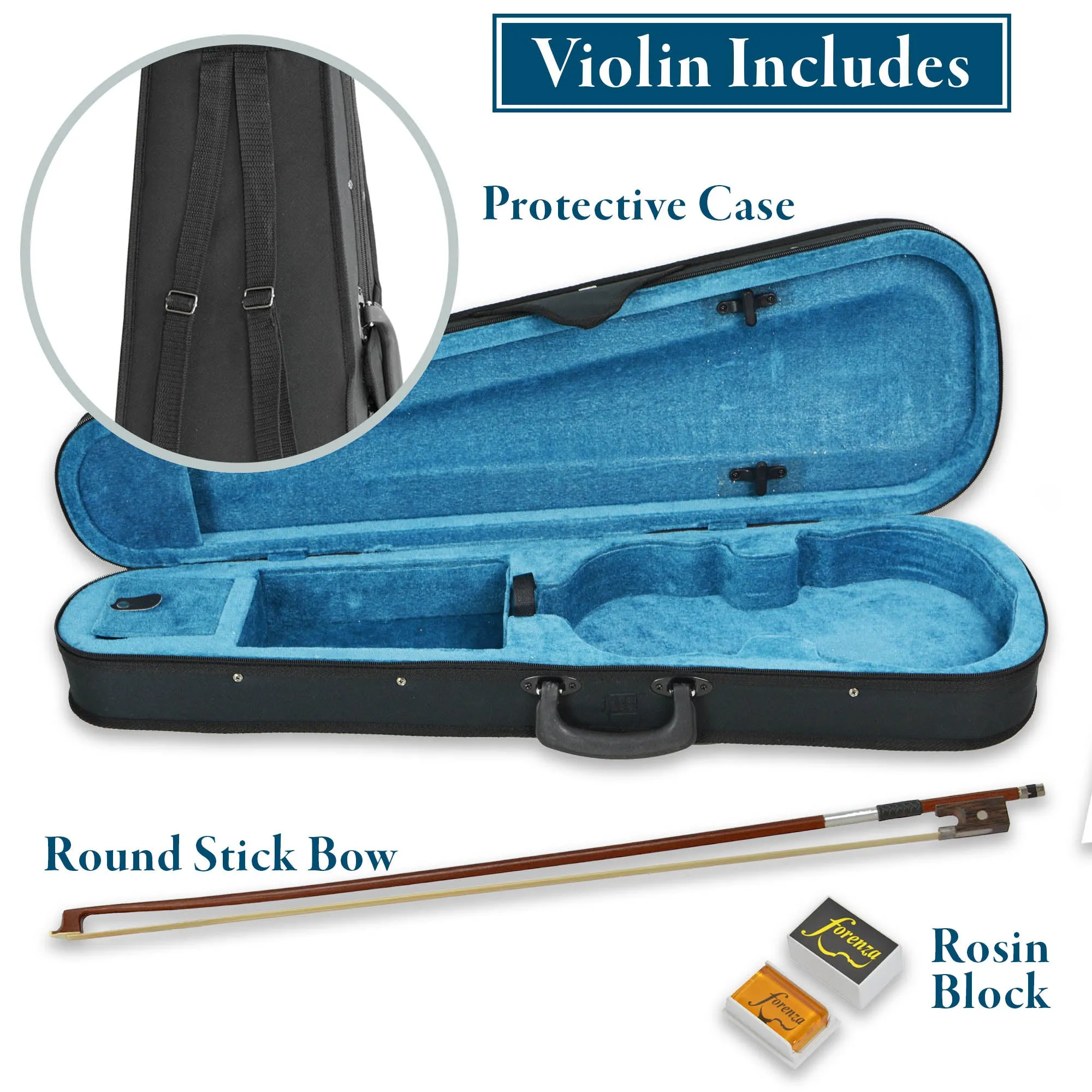 Forenza Uno Series Full Size Violin Outfit