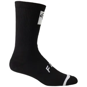 Fox 8 Inch Defend Crew Socks - Black