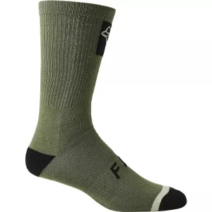 Fox Defend Crew Socks 8" Bark