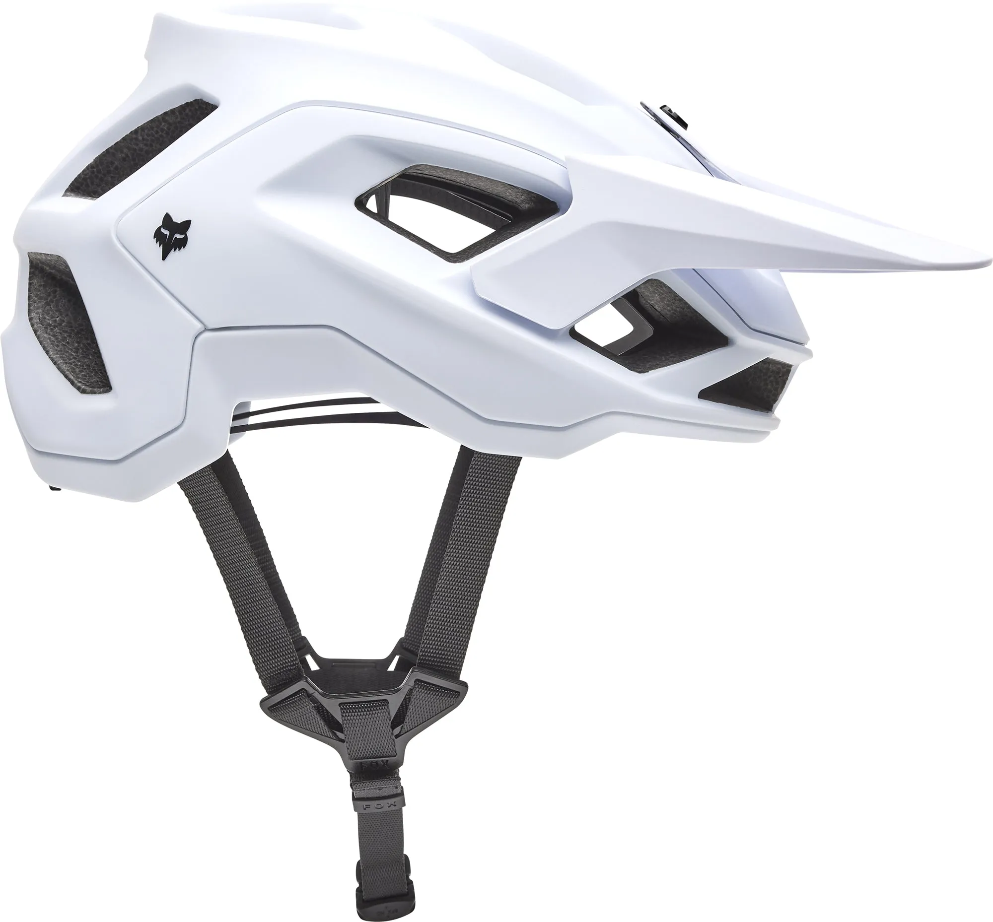 Fox Speedframe Solid MTB Cycling Helmet - White
