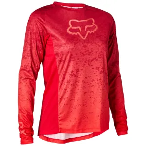 Fox Womens Defend Ls Jersey Lunar - Berry Punch