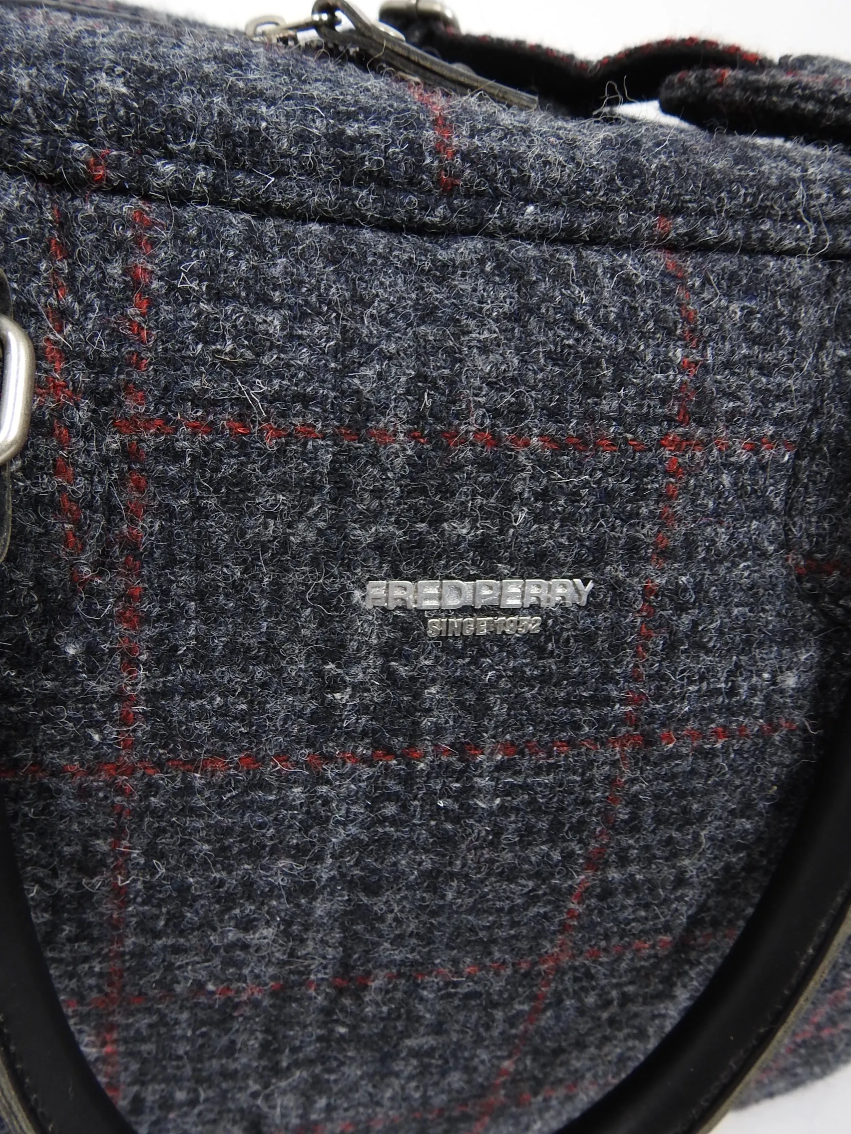 Fred Perry x Harris Tweed Bag