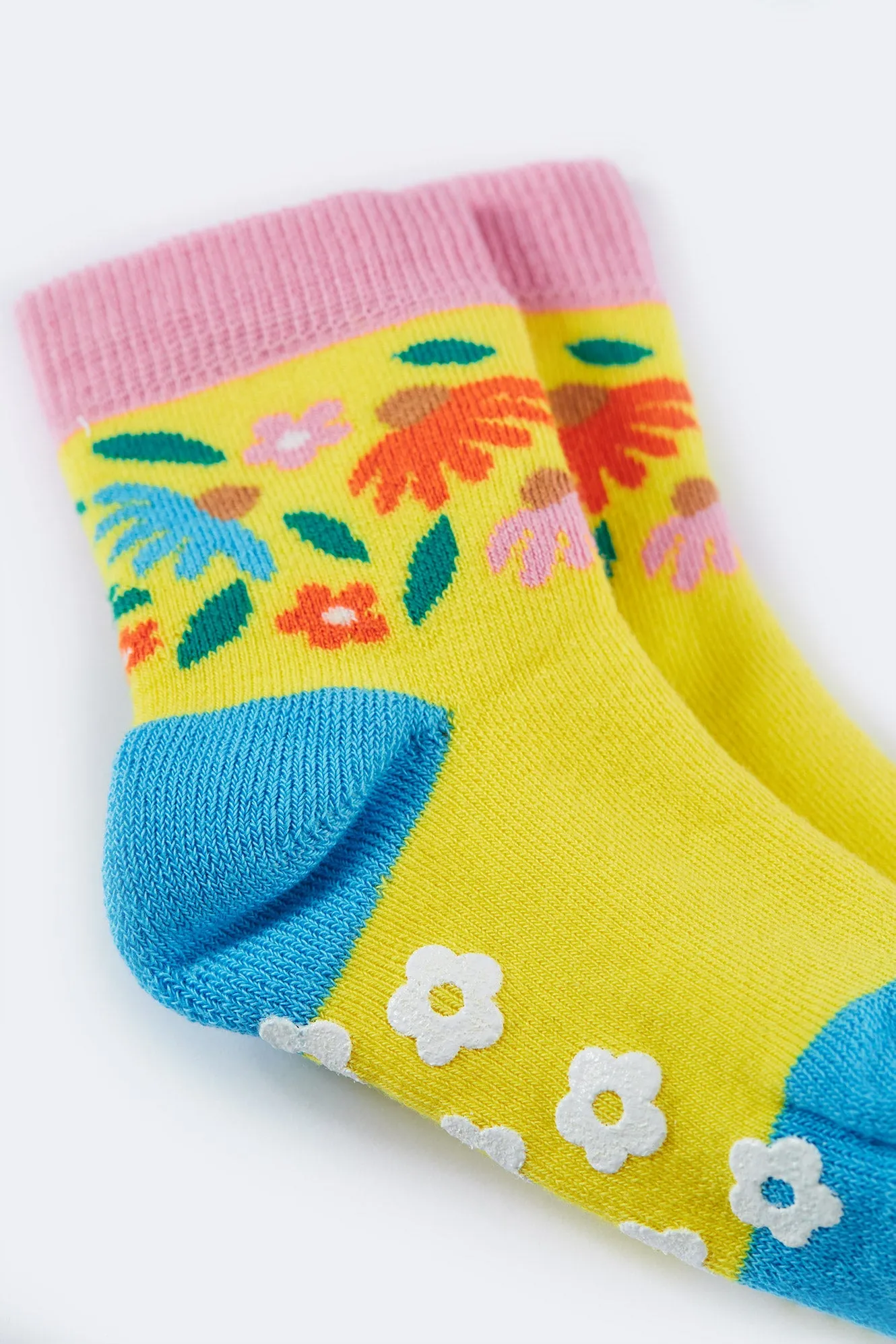 Frugi Bumblebee Grippy Socks 2 Pack