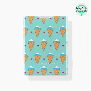 Fujisan Lake Blue Ice Cream MagSafe Wallet