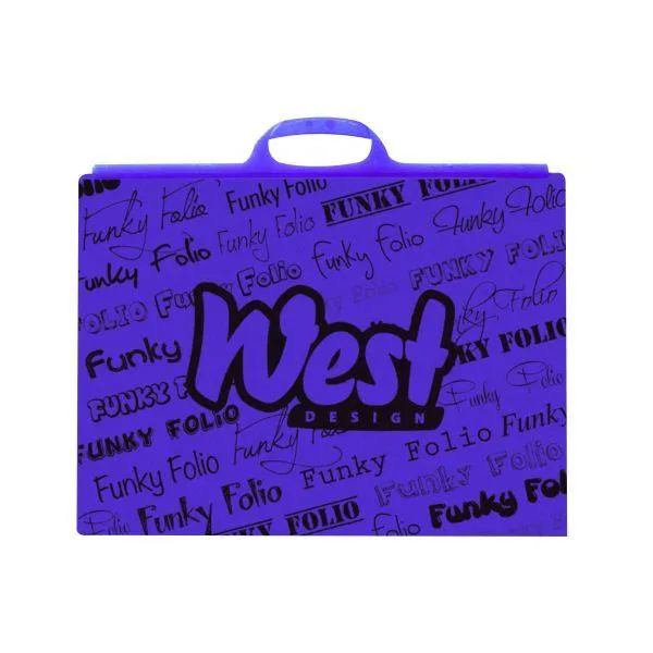 Funky Folio A3 Purple