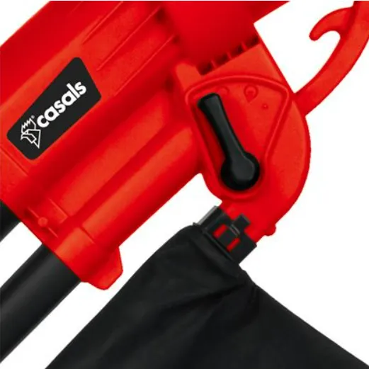 Garden Blower / Vacuum Plastic Red 35L 2800W