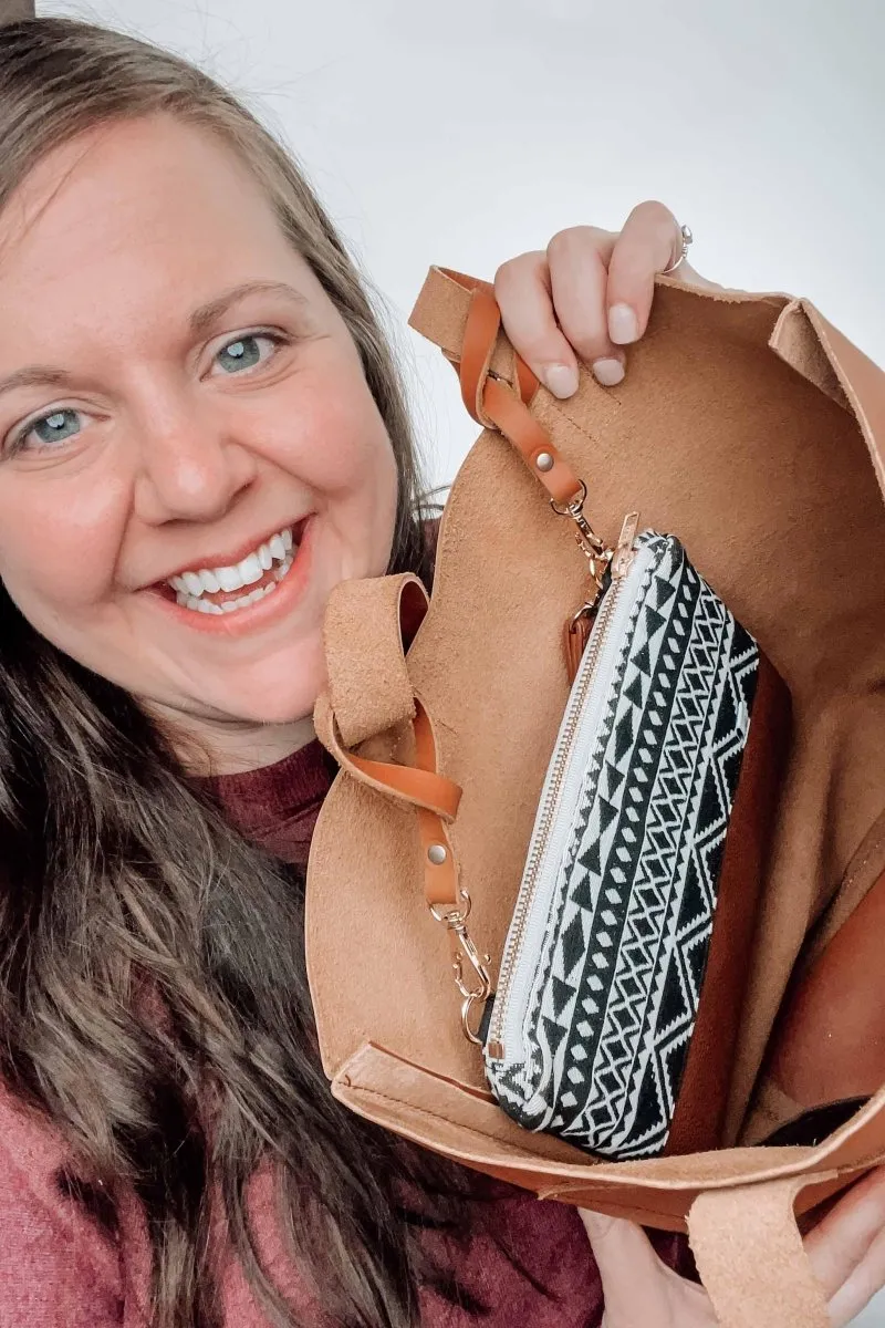 Genuine Leather Tote
